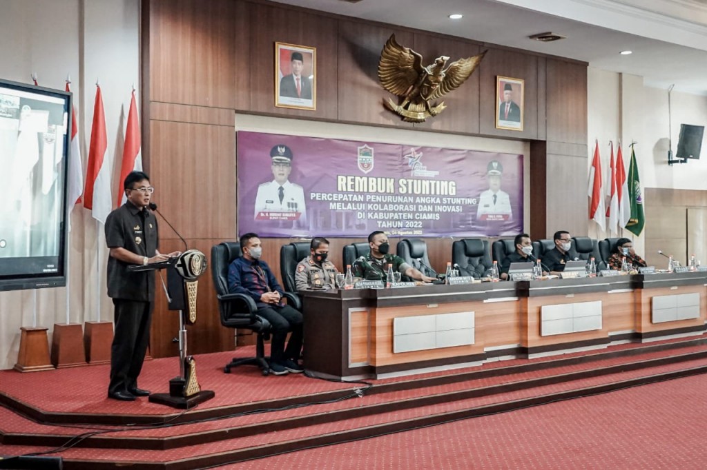 Bupati Ciamis Buka Secara Resmi Kegiatan Rembuk Stunting | Berita ...